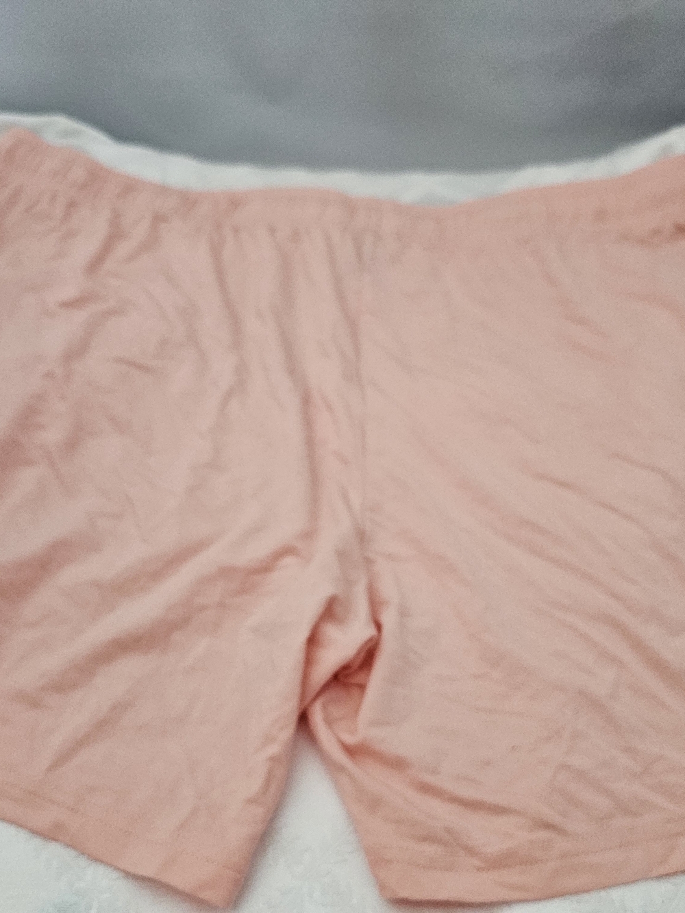 Comfrt Women’s Lightweight Peach Drawstring Sleep Shorts - Picture 5 of 7